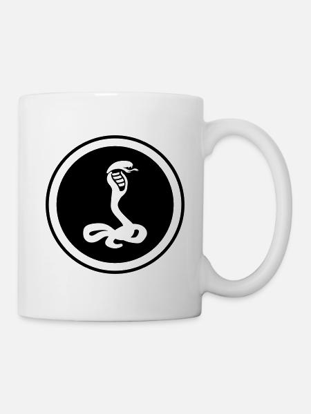 Schlange Kobra - Tasse - Weiß