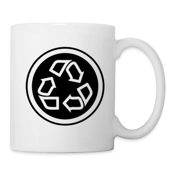 Recycling Symbol - Mug - white - Right