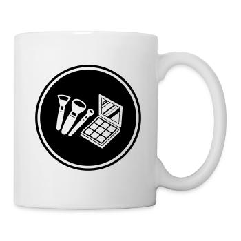 Make Up Cosmetics Icon - Mug - white - Right