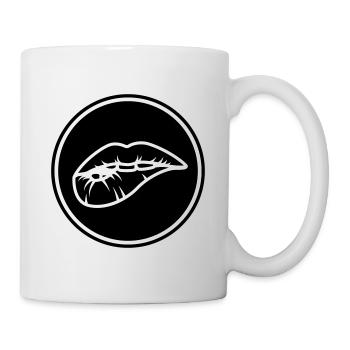 Lippen - Tasse - Weiß - Rechts