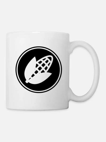 Symbole du maïs - Mug blanc - blanc