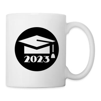 Graduation, Abi 2023, Diploma - Mug - white - Right