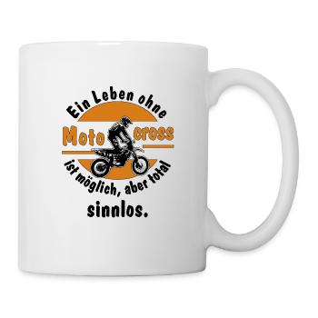 leben ohne mx ist sinnlos - Tasse - Weiß - Rechts