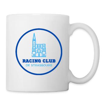 Rennclub Straßburg - Tasse - Weiß - Rechts