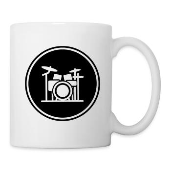 Drums Musician Band - Mug - white - Right