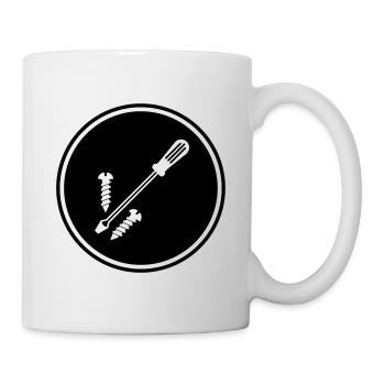 Screwdriver Symbol - Mug - white - Right