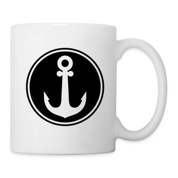 Anchor Icon - Mug - white - Right