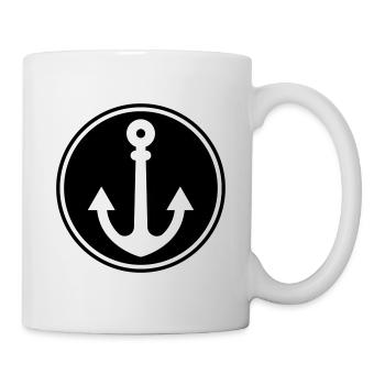 Anchor shape - Mug - white - Right