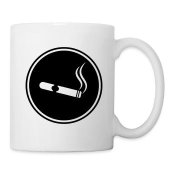Cigar Symbol - Mug - white - Right