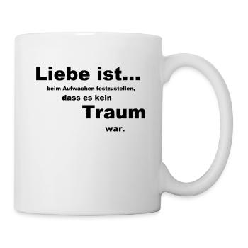 Liebe ist... - Tasse - Weiß - Rechts