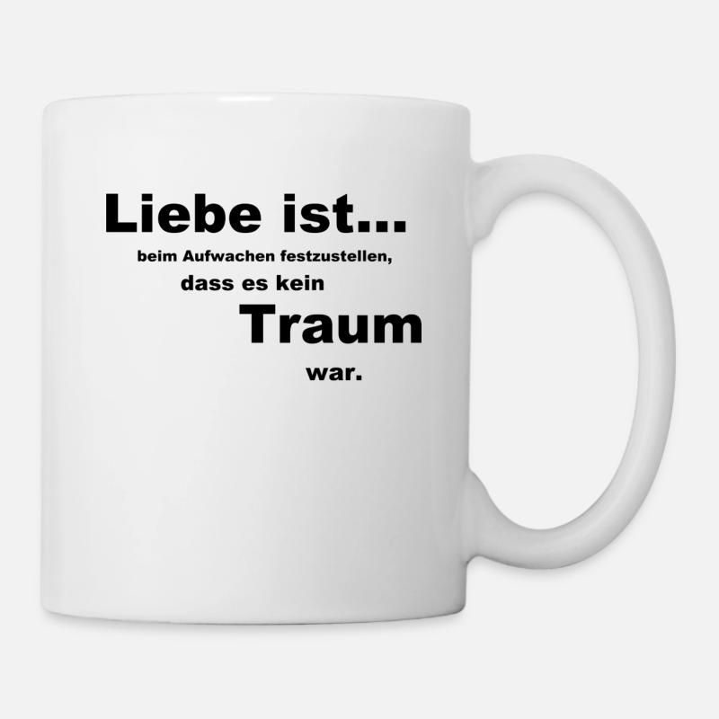 Liebe ist... - Tasse - Weiß