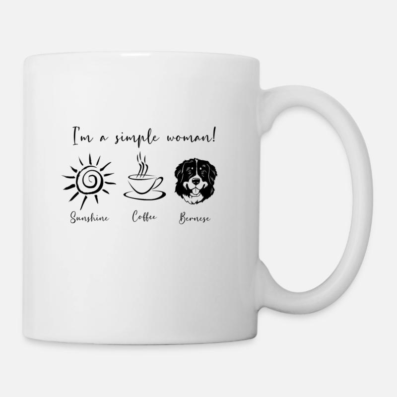 Bouvier bernois - Mug blanc - blanc