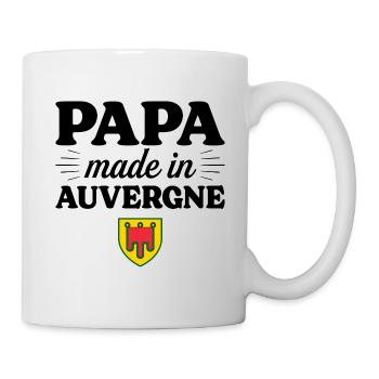 Papa Made In Auvergne - Homme Papa Auvergnat - Mug blanc - blanc - Droite
