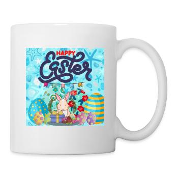 Frohe Feiertage. Weihnachten. - Tasse - Weiß - Rechts