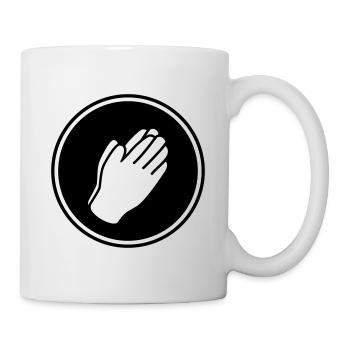 Hands icon - Mug - white - Right