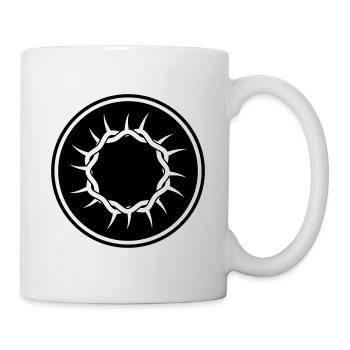 Dornenkrone - Tasse - Weiß - Rechts