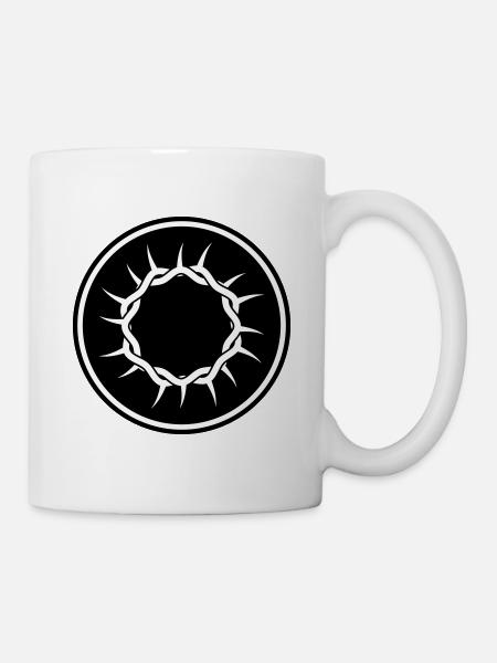 Dornenkrone - Tasse - Weiß