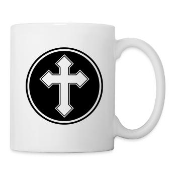 Cross symbol - Mug - white - Right