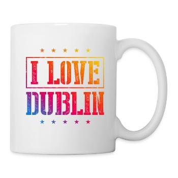 I Love Dublin - Mug - white - Right