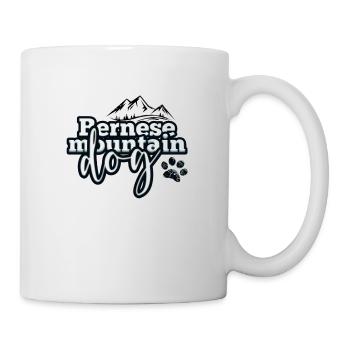 Berner Sennenhund - Tasse - Weiß - Rechts