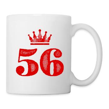 56 Number crown - Mug - white - Right