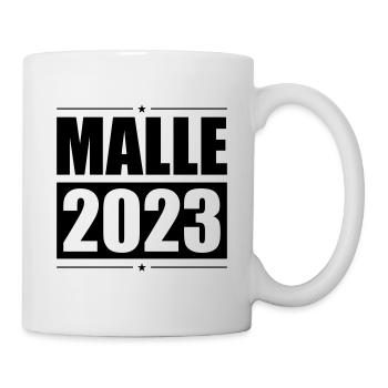 Malle 2023 - Mug blanc - blanc - Droite