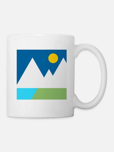 Mountain Range - Mug - white