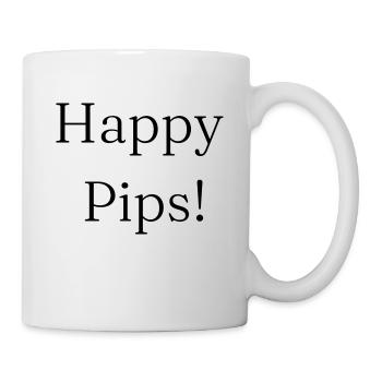Happy Pips - Tasse - Weiß - Rechts