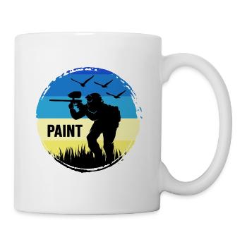 Paintball Paintballspieler Gotcha-world - Tasse - Weiß - Rechts