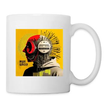 LFO Punk 2 - Tasse - Weiß - Rechts