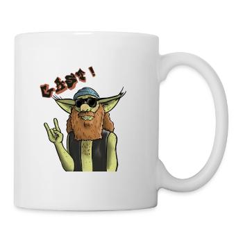 Gast rider - Mug blanc - blanc - Droite