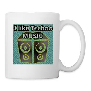 I Like Techno - Music - 2023 - Mug - white - Right