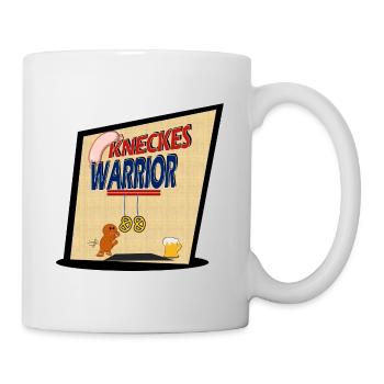 Kneckes Warrior - Mug blanc - blanc - Droite