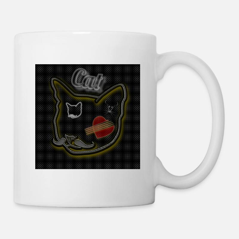 Cat - Abbild - 2023 - Tasse - Weiß