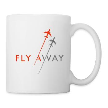 S’envoler - Mug blanc - blanc - Droite