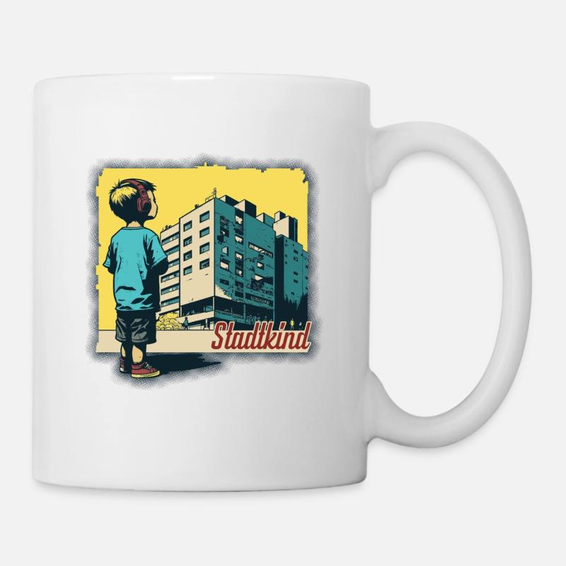 Stadtkind 2 - Tasse - Weiß