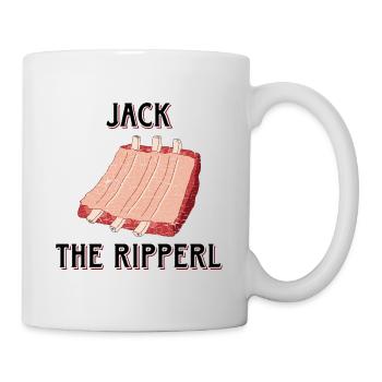Jack the Ripperl versus Jack the Ripper - Tasse - Weiß - Rechts