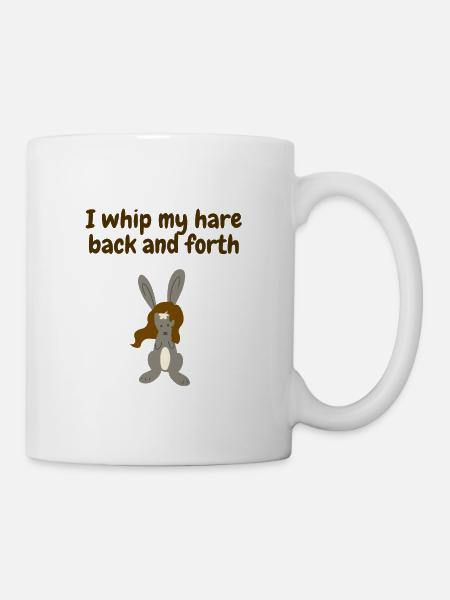 Easter Hare Whip - Mug - white