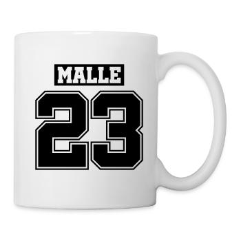 Malle 23 - Tasse - Weiß - Rechts