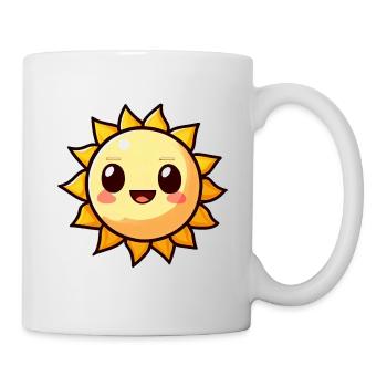 Sonne - Tasse - Weiß - Rechts