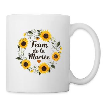 Mariage Femme EVJF Pour Copines Team Mariée - Mug blanc - blanc - Droite