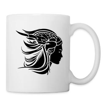 Viking Woman Viking Warrior - Mug - white - Right