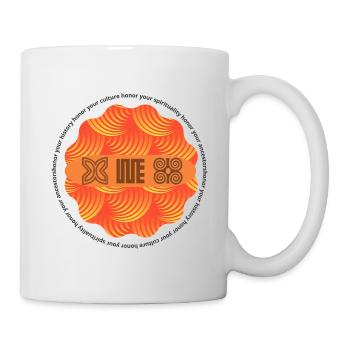 BACUBACU FREEDOM - Mug blanc - blanc - Droite