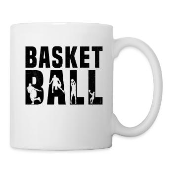 Basketball Player Gift, Player, Coach - Mug - white - Right