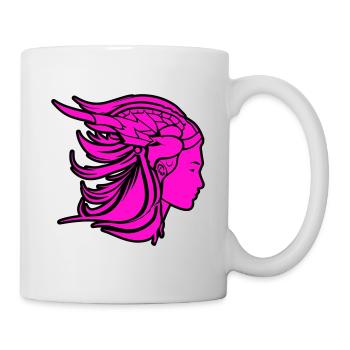 Viking Woman Viking Warrior - Mug - white - Right