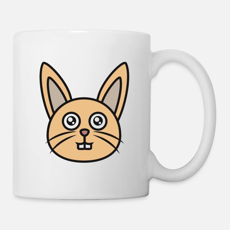 Niedliches Kaninchen - Tasse - Weiß