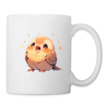 Baby Vogel - Tasse - Weiß - Rechts