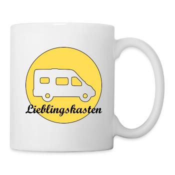 Lieblings-Kastenwagen - Tasse - Weiß - Rechts