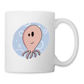 Sea / Summer / Octopus / Octopus / Squid - Mug - white - Right
