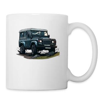 Off-road vehicle - Mug - white - Right